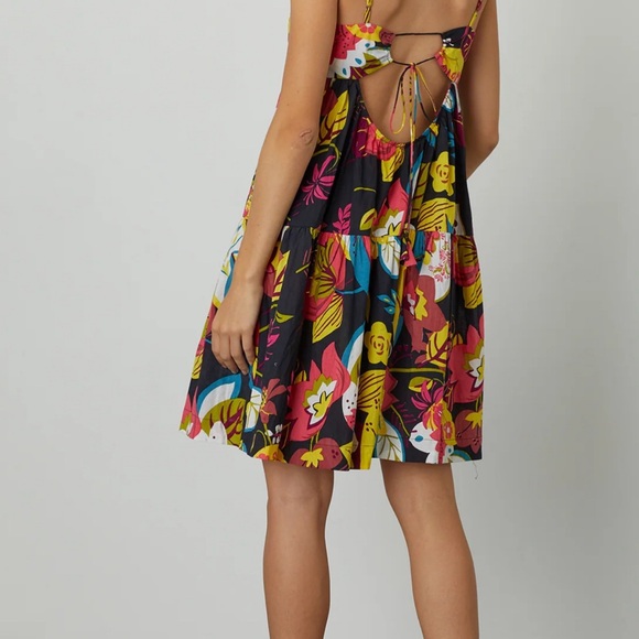 VELVET TROPICANA VOILE SLEEVELESS DRESS JANELLE XL - Picture 2 of 4